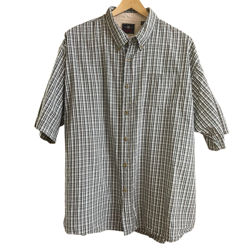 Wrangler Green Casual Button Down Shirt‎
